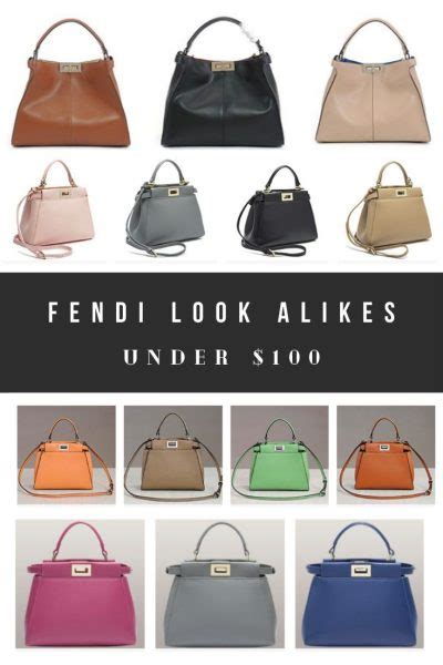 fendi slides dupe|fendi look aboo handbags.